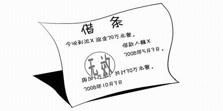 借条怎么写 有效