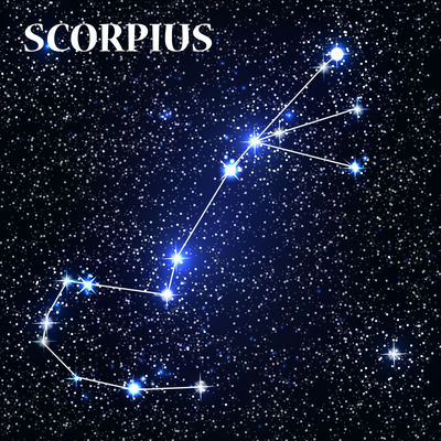 天蝎星座图
