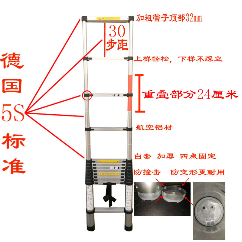 厨房铝材管子