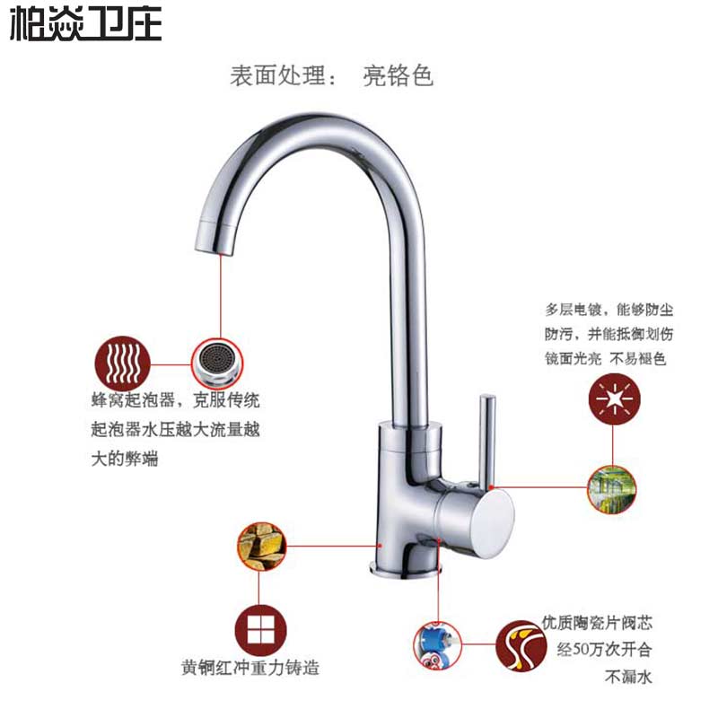 厨房水龙头的分类