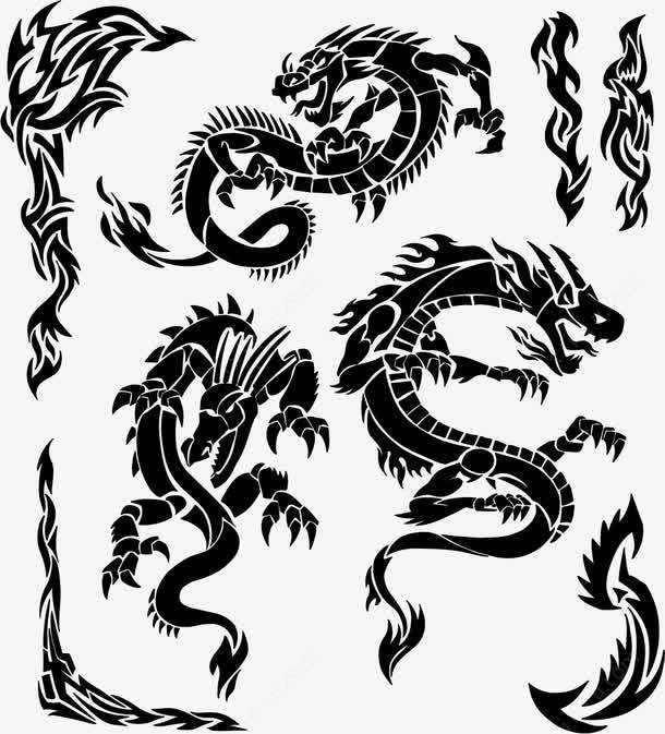 龙纹在平面设计的应用