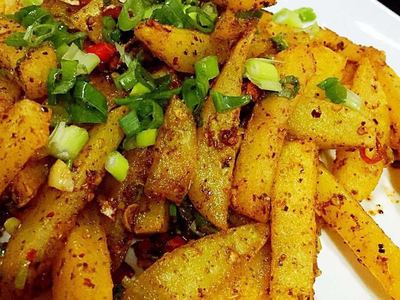炸烩土豆条的做法大全家常