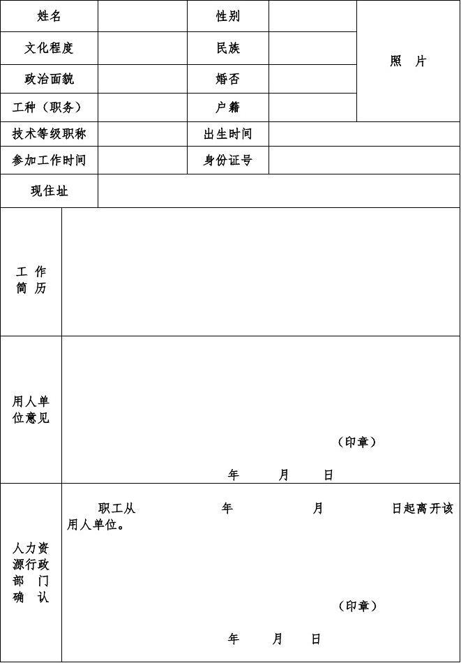 解除劳动合同时间
