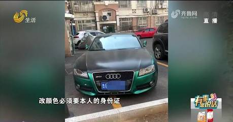 车辆变更颜色