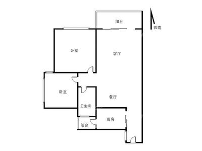 厨房在房屋西南