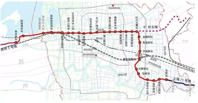 苏州地铁一号线时间