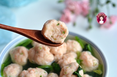 虾丸菠菜汤的做法大全家常