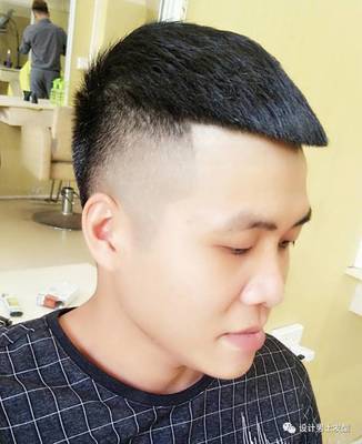 瓜子头发型男短发