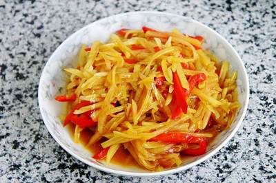 青椒土豆丝怎么做好吃