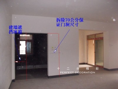 厨房门洞已贴砖还能装门吗