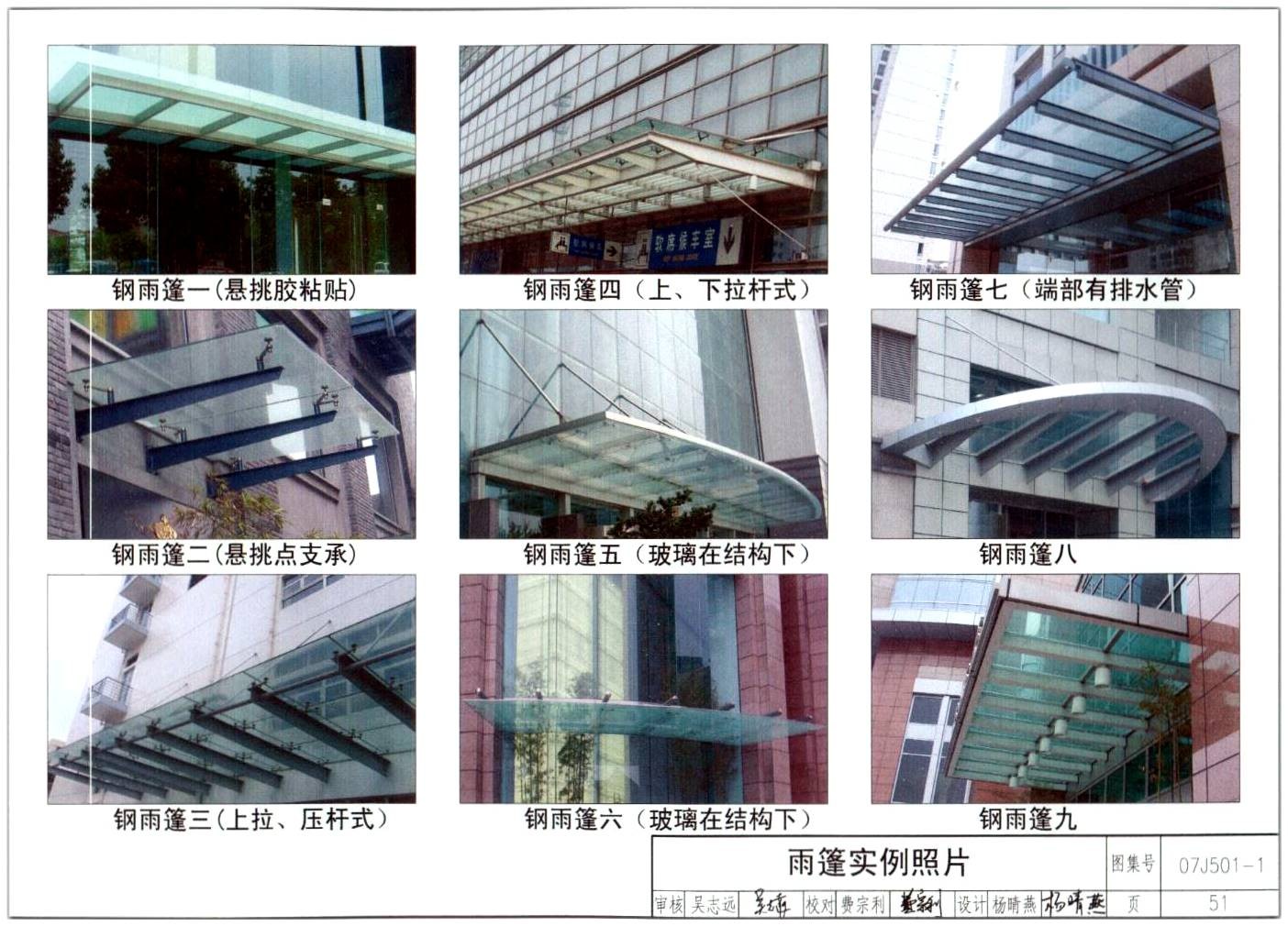 点支式玻璃雨棚