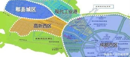 成都高新西区地图