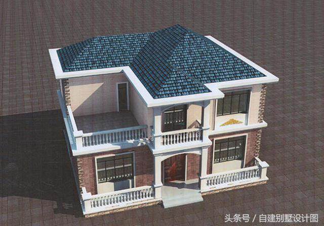 自建二层楼房设计图