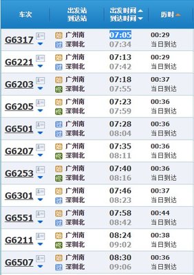 在广州南站怎么坐高铁