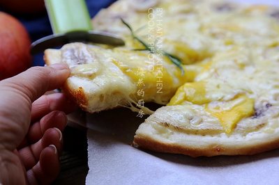 芒果pizza制作方法