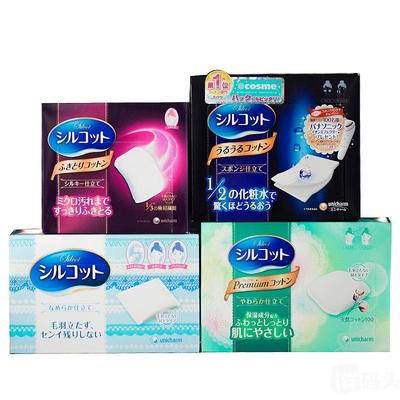 尤妮佳化妆棉一箱几盒