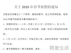 2019年2月1日是农历多少呀