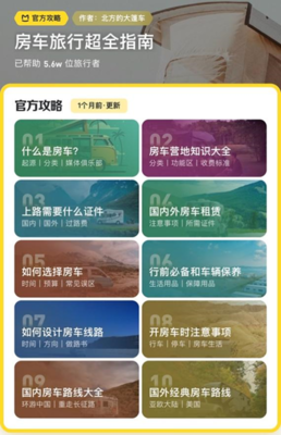 旅游攻略什么意思