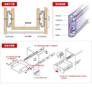 橱柜拉门滑道怎么安