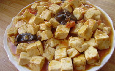 香菇烧豆腐 博客