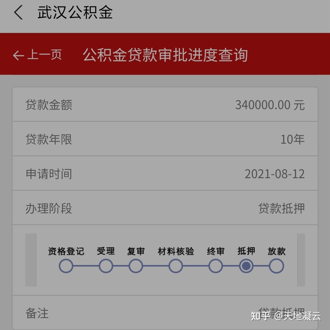 贷款审批进度