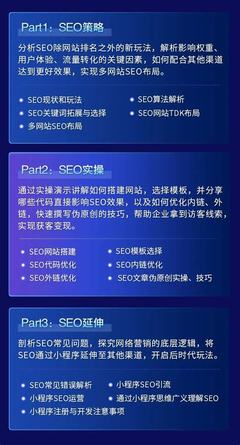 现在谁的seo课程好 seo课程培训班图集)