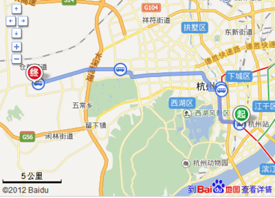 杭州站到西湖怎么坐车