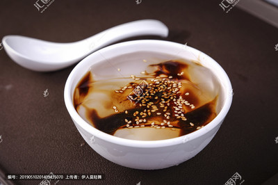 凉粉米虾制作方法