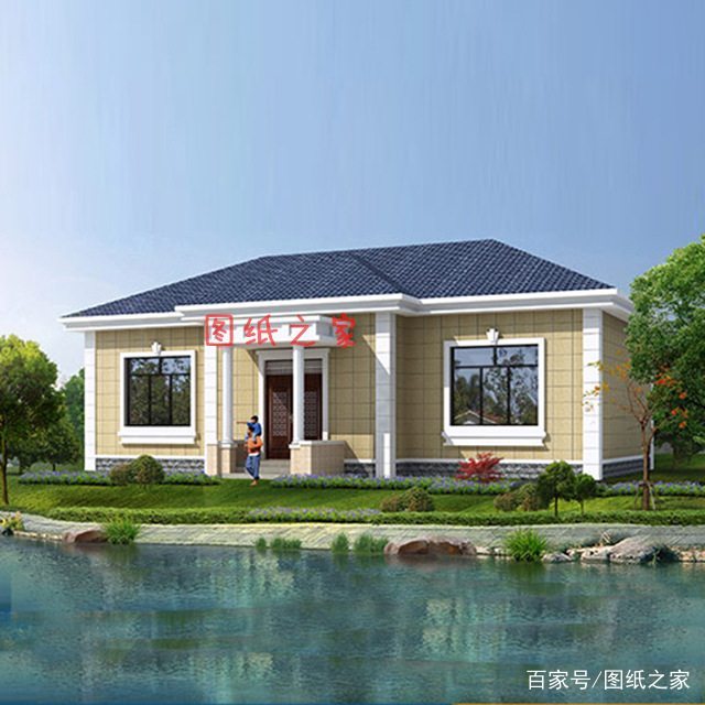 农村三间瓦房设计图