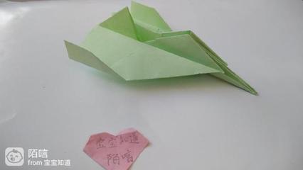 纸飞机教程又快又远正方形纸简单