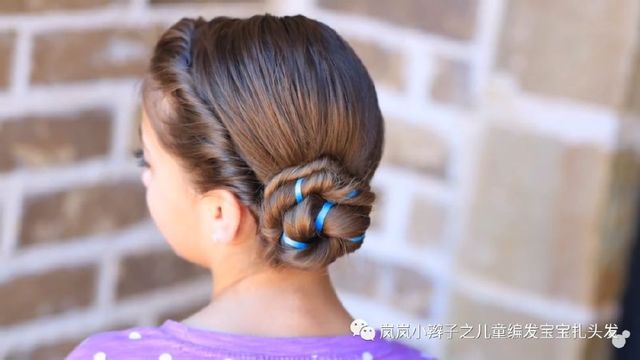 儿童六一舞台发型