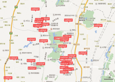 貴陽觀山湖區房價