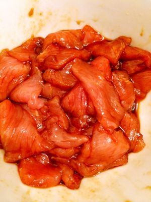 鲜肉片的制作方法配方