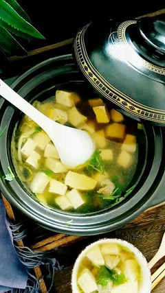 豆腐牛肉汤的做法