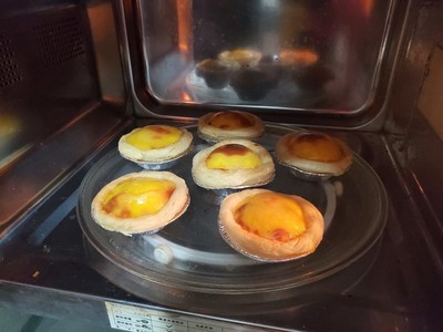 老式微波蛋挞的制作方法