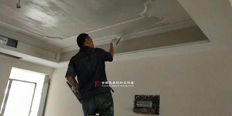 门面装修 吊顶 刷墙