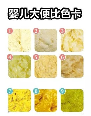 宝宝便便颜色