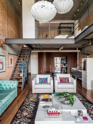 loft户型装修效果图