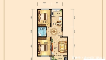 80平米户型图