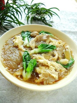鸡蛋粉丝汤的家常做法