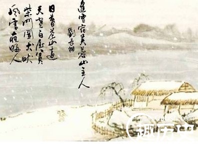 描写冬天景物的诗句