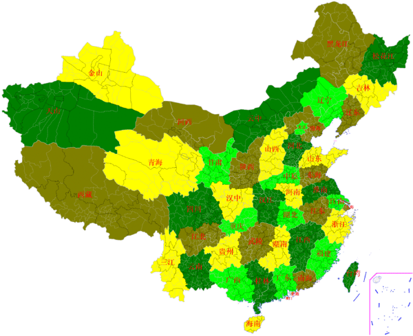 四个自治区