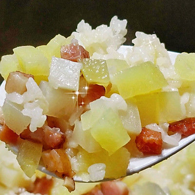 土豆糯米饭