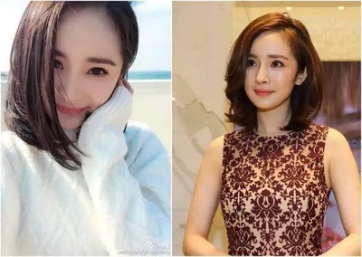 好看的斜分长刘海