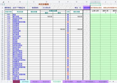 报表对不上科目余额表
