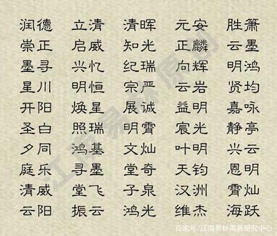 宸的男孩名字