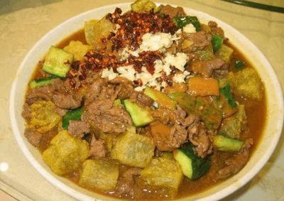 狗肉炖土豆的做法