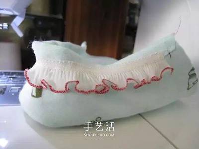 新生儿鞋子做法图解