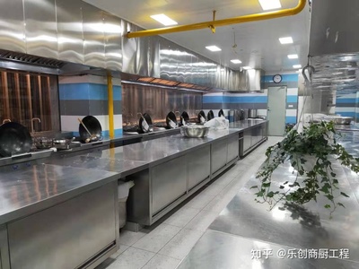 工厂食堂厨房效果图