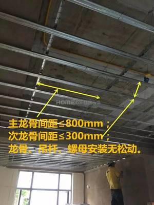 最新吊顶次龙骨间距